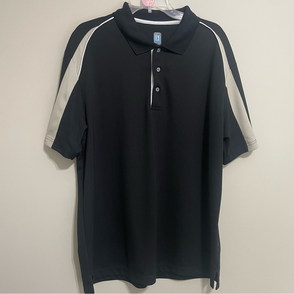 Black and Tan  Polo Shirt~ Size‎ XL- 
Business Casual